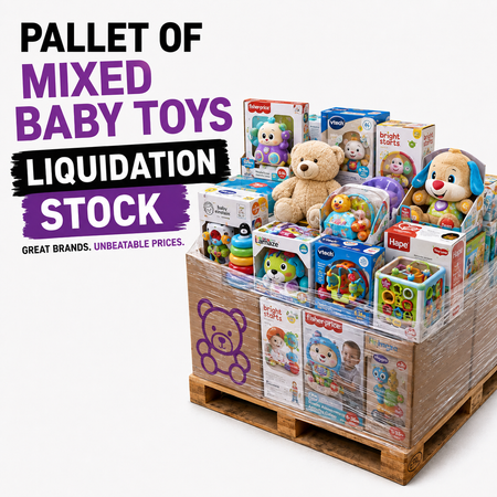 Pallet of Mixed Baby Toys